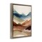 Stupell Industries Abstract Desert Landscape Framed Floater Canvas Wall Art